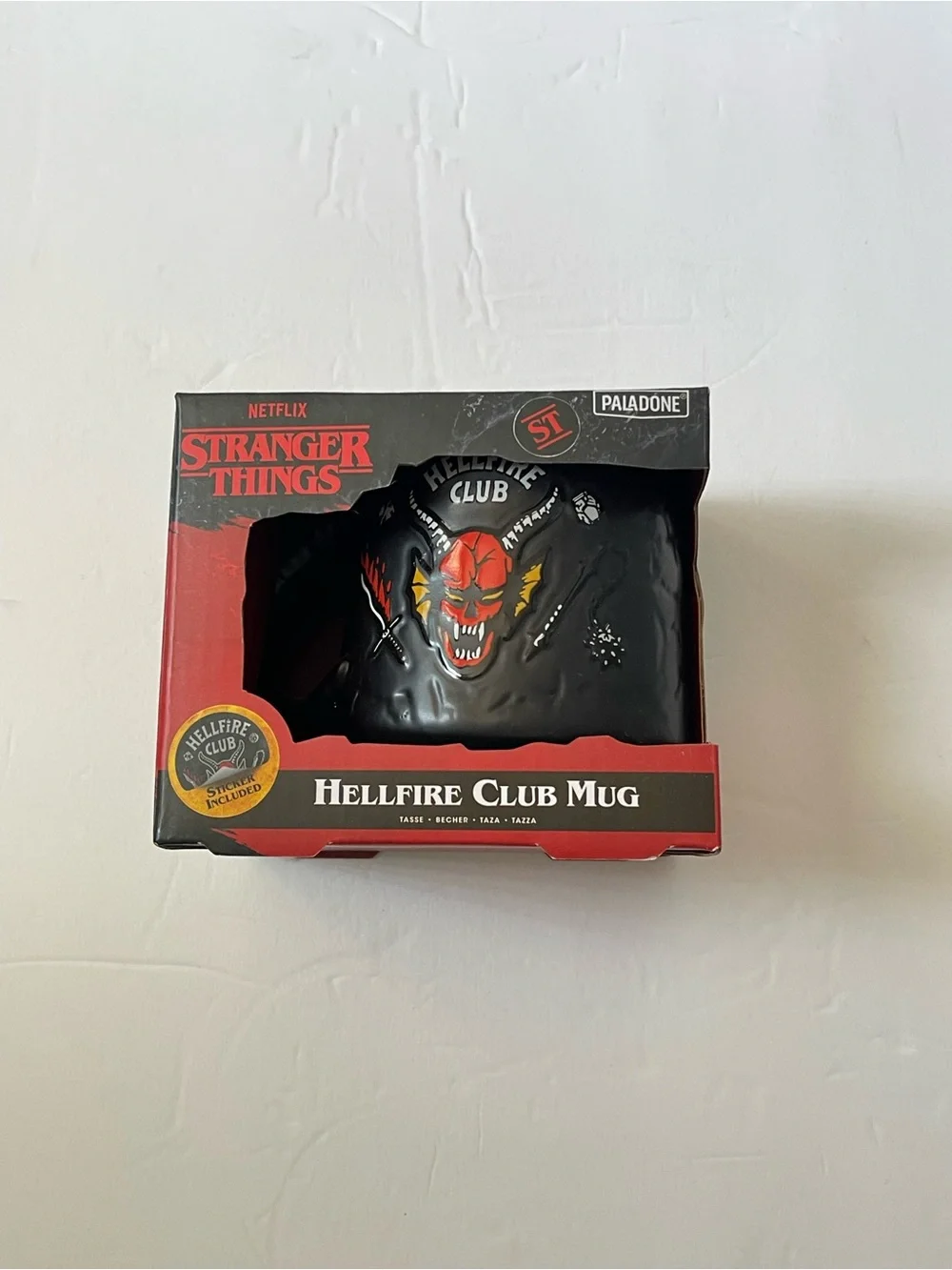 Stranger Things | Hellfire Club Demon Embossed Coffee Mug - Picture 2 of 8